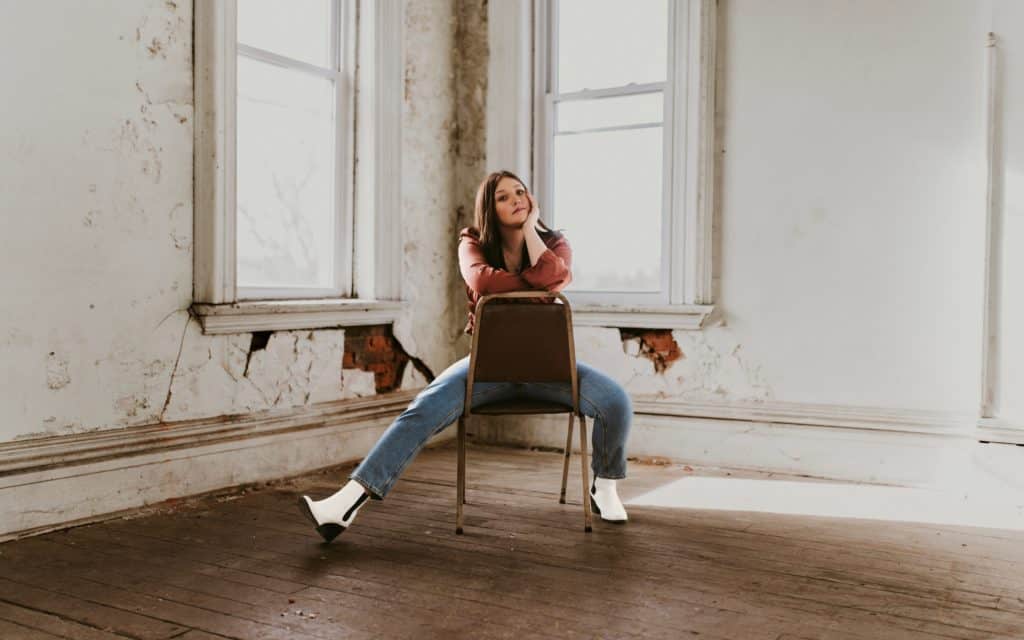 Pittsburgh senior portrait shot