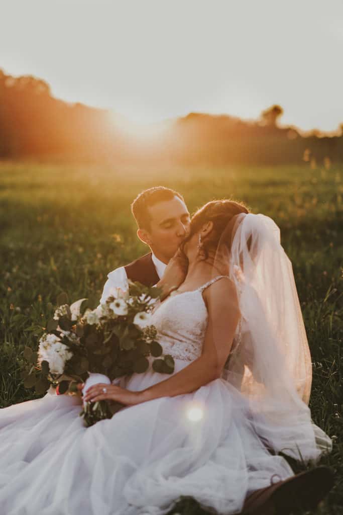 Pittsburgh, PA Sunset Wedding