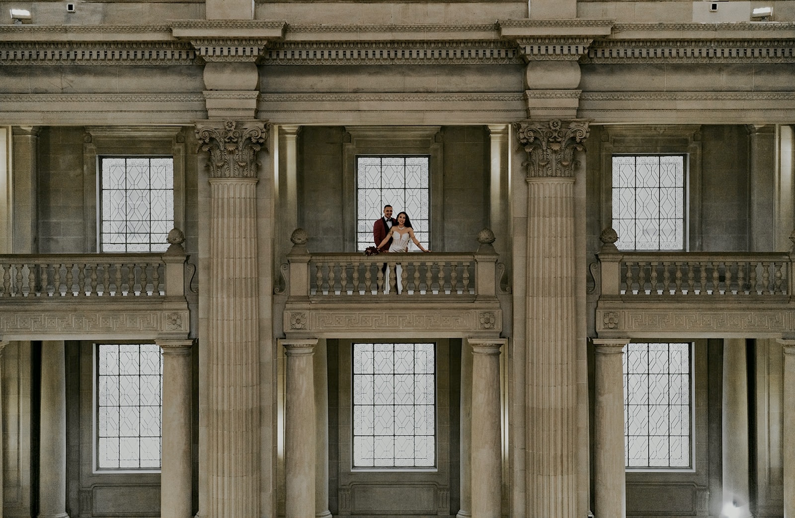 san francisco city hall winter elopement